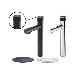 Zip Micro Tap in black and chrome